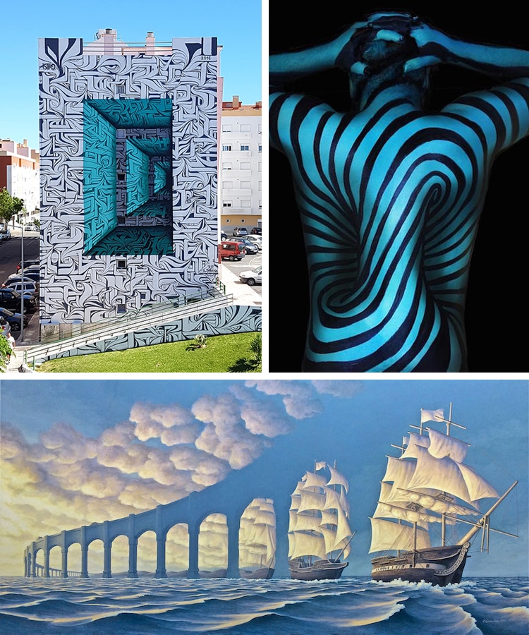 Types of optical illusion artwork: Explore cool styles that will really play with your mind!