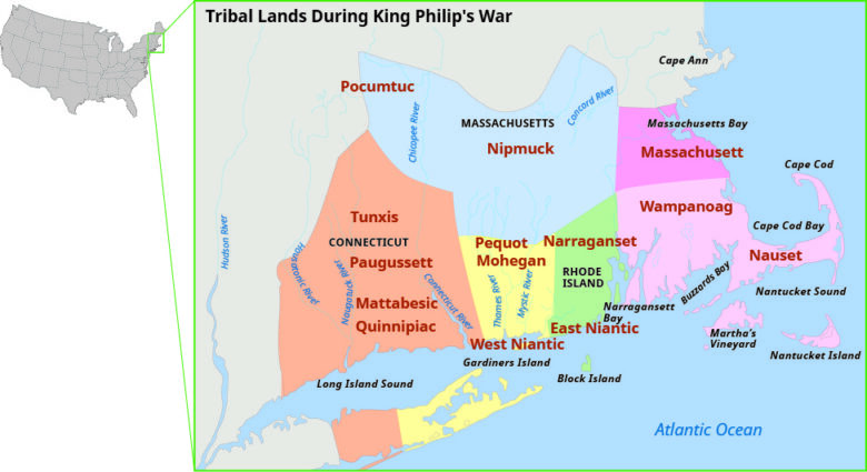 Using a King Philips War Map: How Can It Help You Understand This Historic Conflict Better?