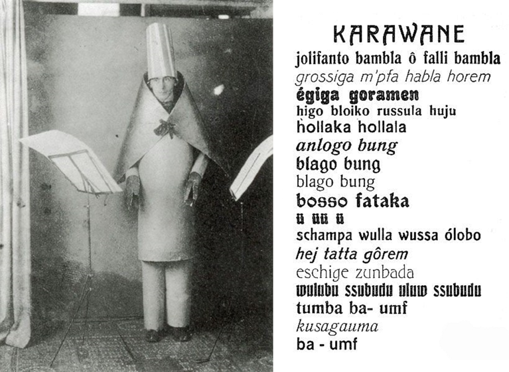 Karawane Hugo Ball explained for everyone: (What you really need to know about this sound poem!)