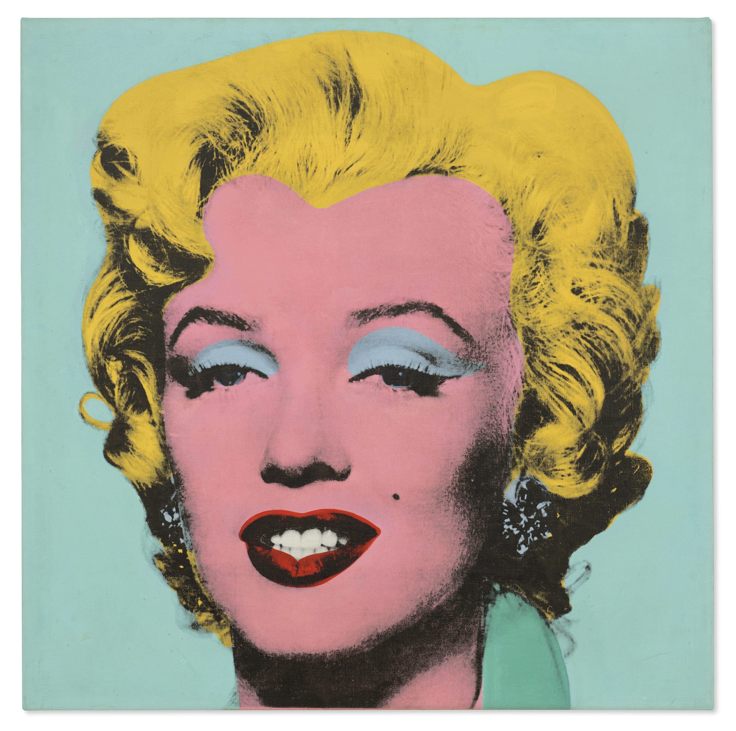 Why warhol painted a female celeb in triptych understand his big idea