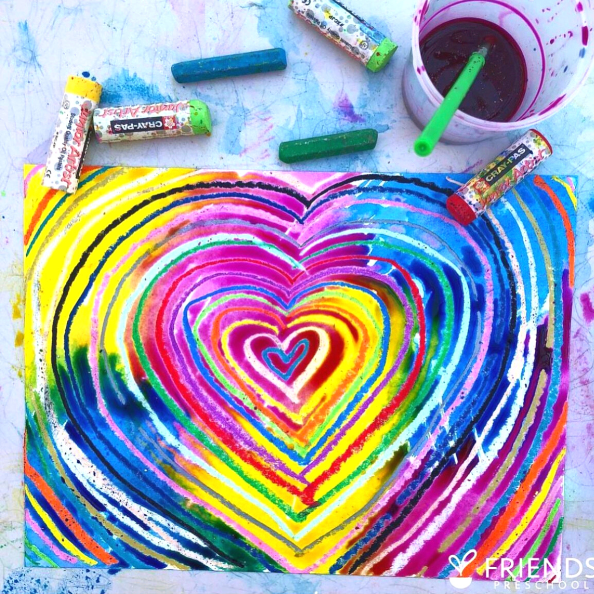 How to create stunning concentric circles artwork? Easy steps for beginners to make beautiful pieces.