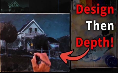 How do you make stunning midnight paintings? Try these simple techniques for painting amazing night scenes.