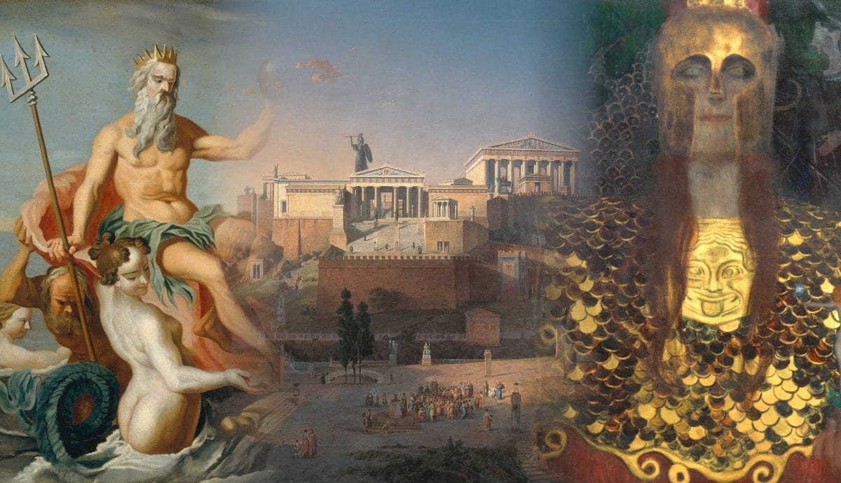Who really won the poseidon and athena contest for athens? Find out how the city got its name.