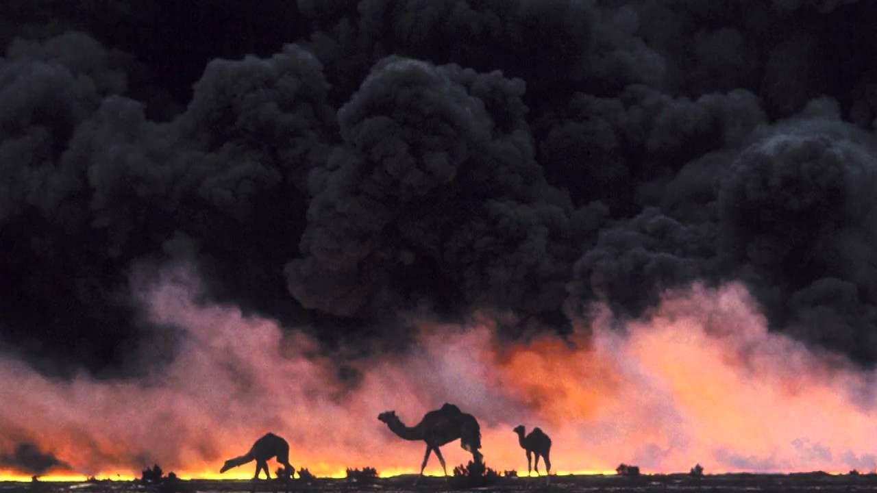 What stories are told by camels under a blackened sky? (Discover the tales and legends behind this iconic desert image)