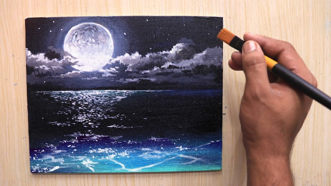 How do you make stunning midnight paintings? Try these simple techniques for painting amazing night scenes.