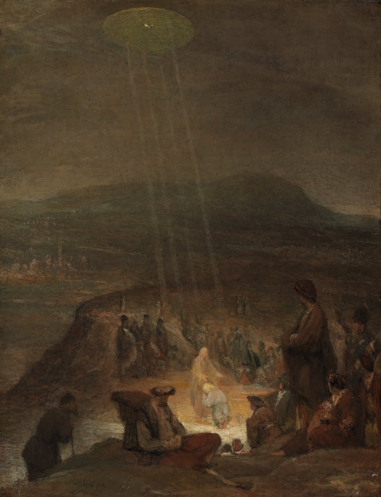Explore the mystery of ufos in paintings: Are these clues to ancient alien visits on Earth?