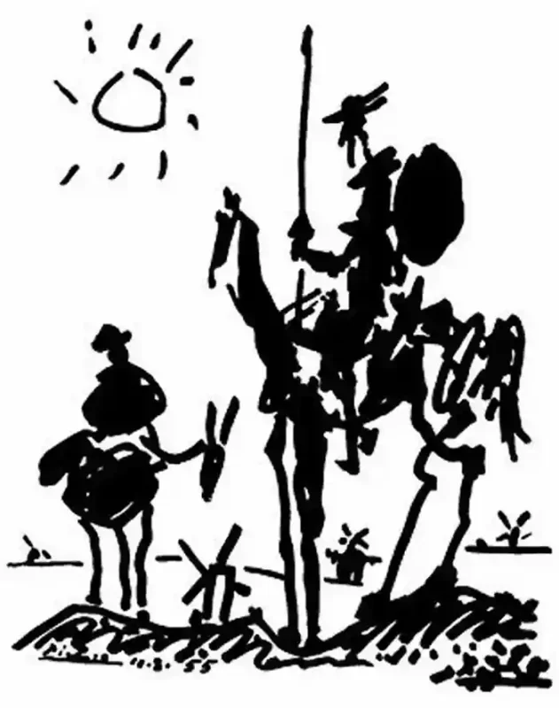 Understanding Don Quijote Pablo Picasso (The real story and meaning behind this famous sketch)