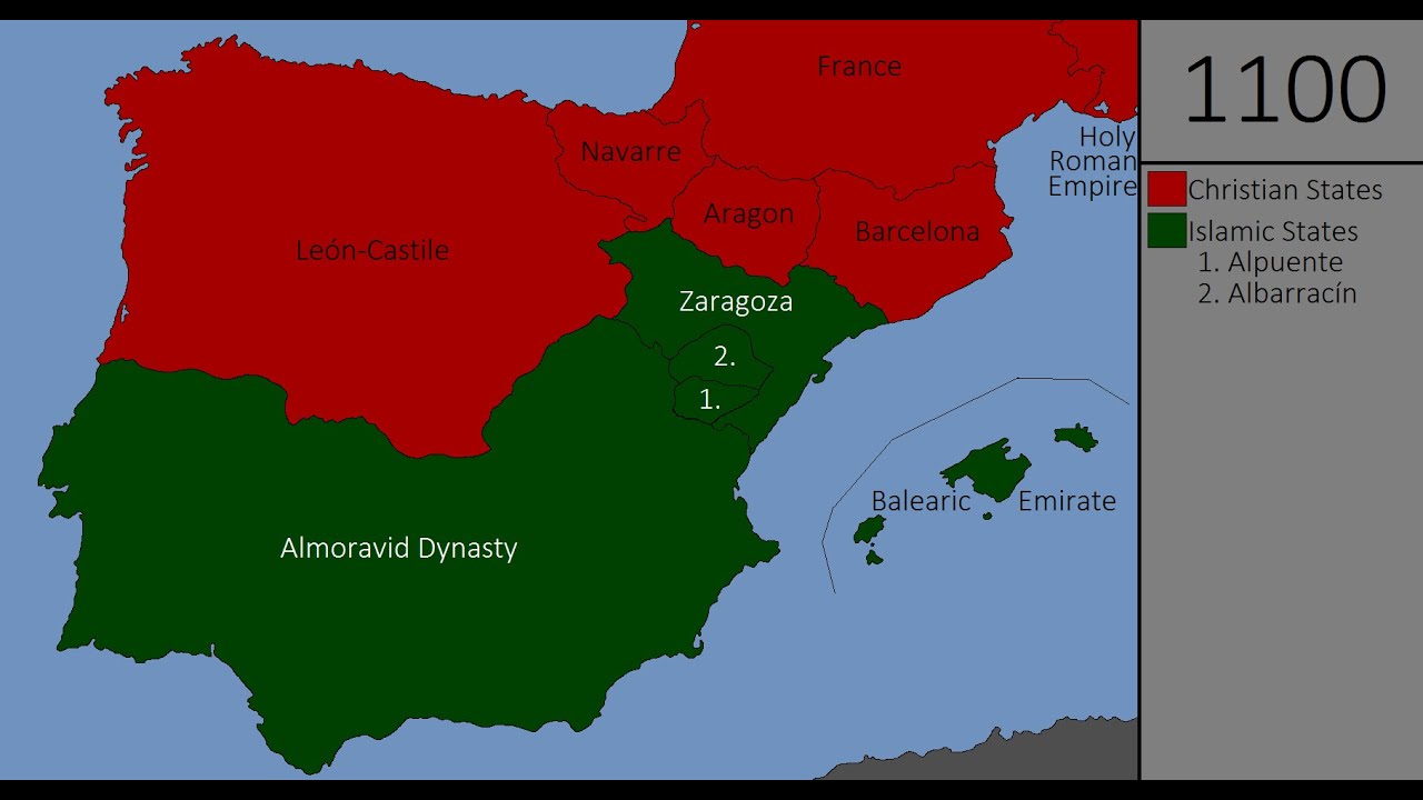 What Important Stories Do Reconquista Maps Tell Us? Discover Key Moments and Changes in Iberian History Visually Now.