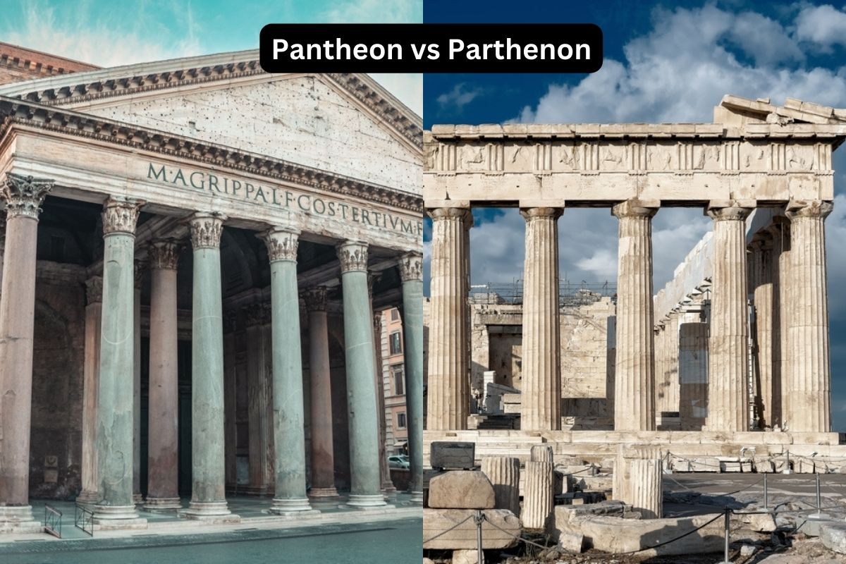 Understanding Parthenon vs Pantheon: Why are they both so famous and what makes them unique from each other?