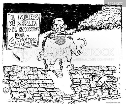 Looking for political cartoon Berlin Wall examples? These powerful images really make you think hard.