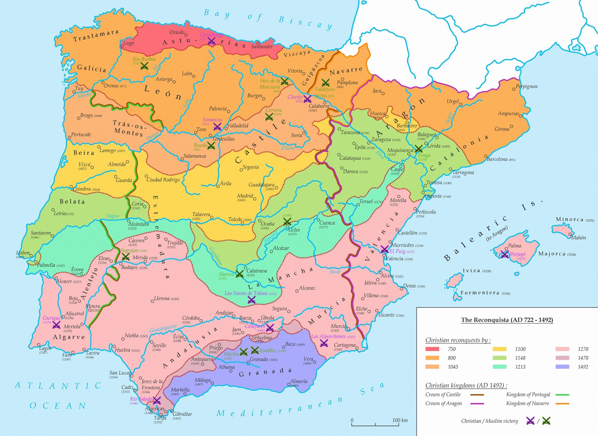 What Important Stories Do Reconquista Maps Tell Us? Discover Key Moments and Changes in Iberian History Visually Now.