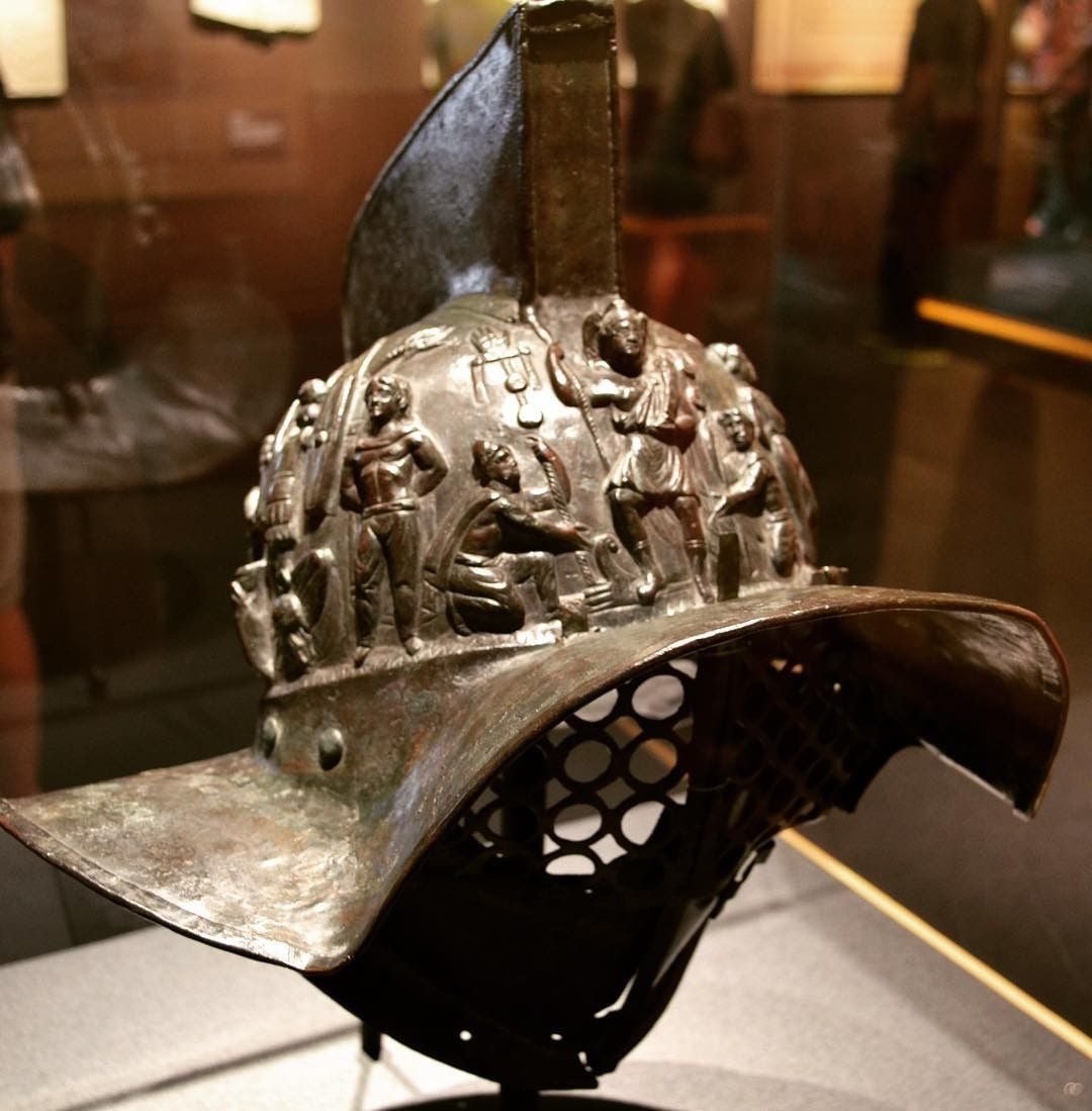 Authentic Gladiator Helmet Where to Find Real Roman Helmets Today