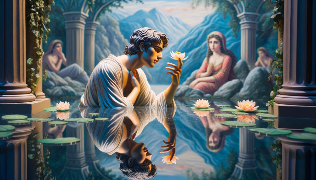 Mythology Echo and Narcissus: Whats their tragic story? (Learn about unrequited love and self-obsession.)