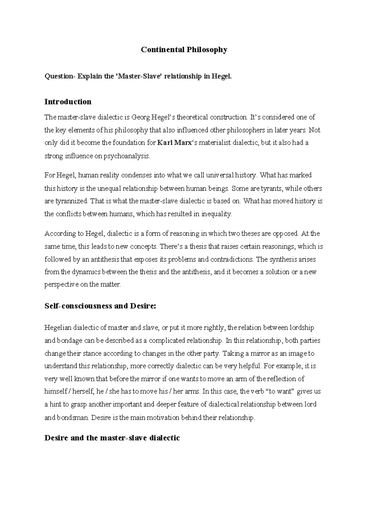 How to Write an Amazing Slave Master Essay Hegel? (Follow These Key Steps for Success!)