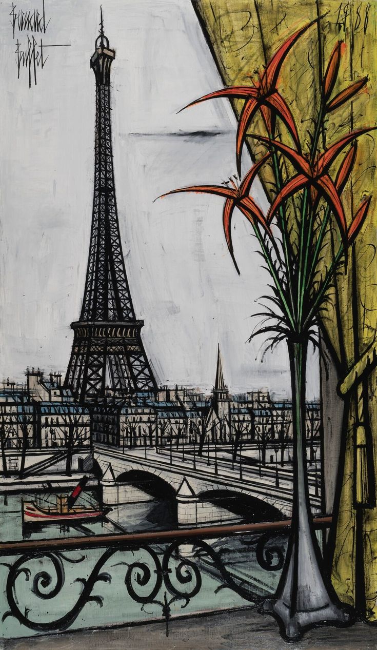 How did the painter of the Eiffel Tower get inspired? Explore their story and their unique art style.