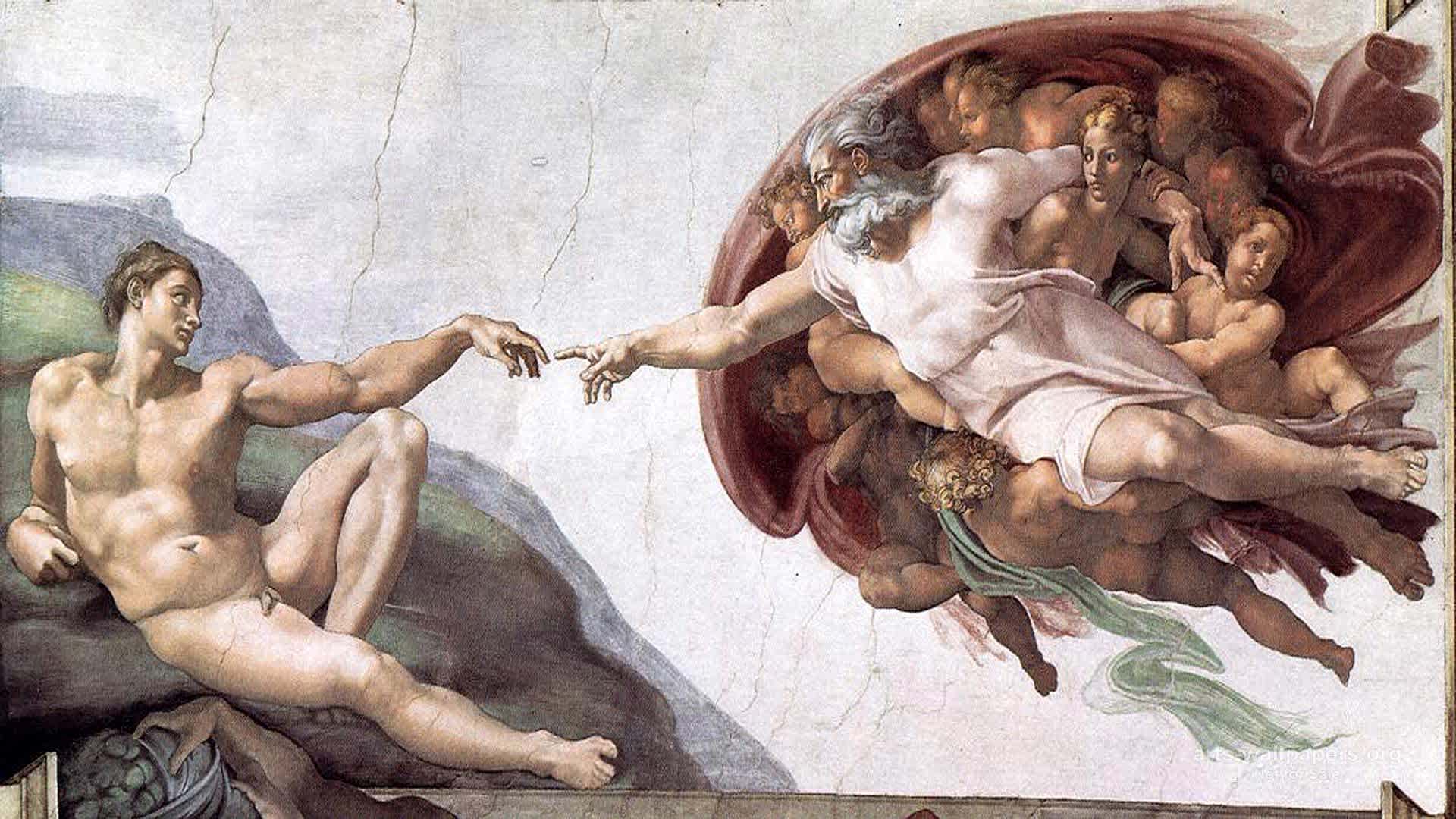 Top famous paintings like creation of man painting? Compare the best art ever!