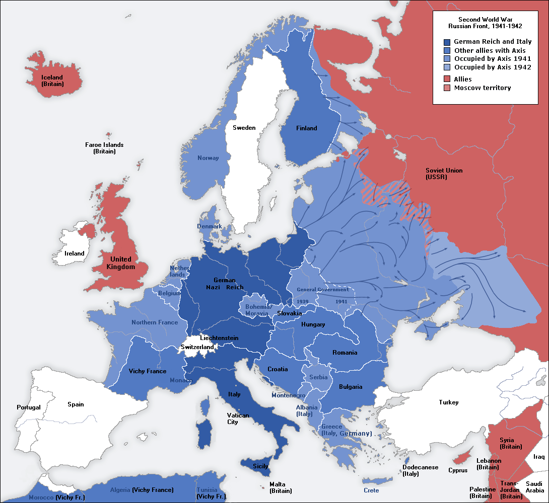 Europe Map 1940 Explained: Free Online View and Historical Details