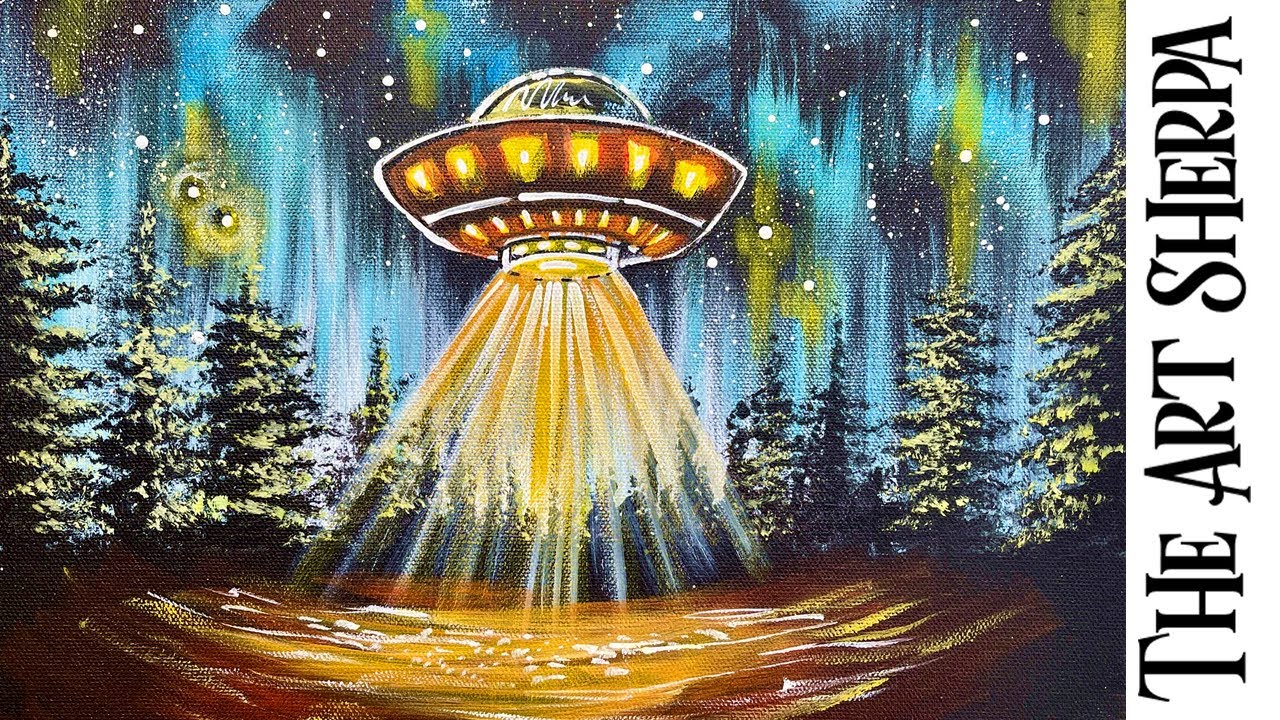 UFOs in Art How Artists Paint Them Simple Guide