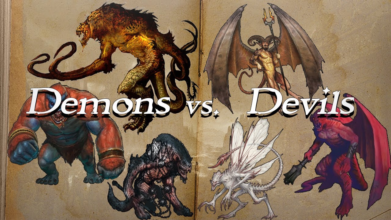 Types of creatures in hell? Compare hellish monsters easy guide!