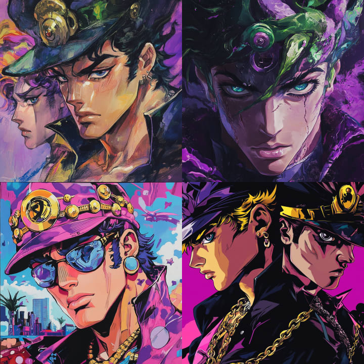 Best websites to find amazing free jojo art style examples