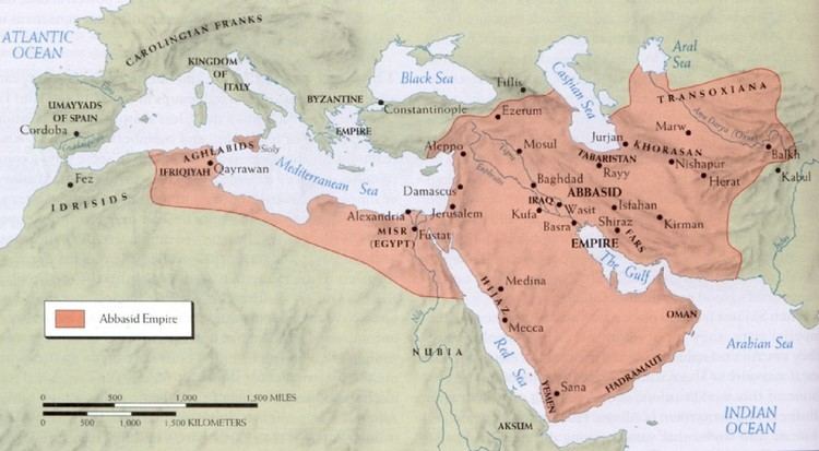 Map Abbasid Caliphate Step by Step Understand Their Vast Territory