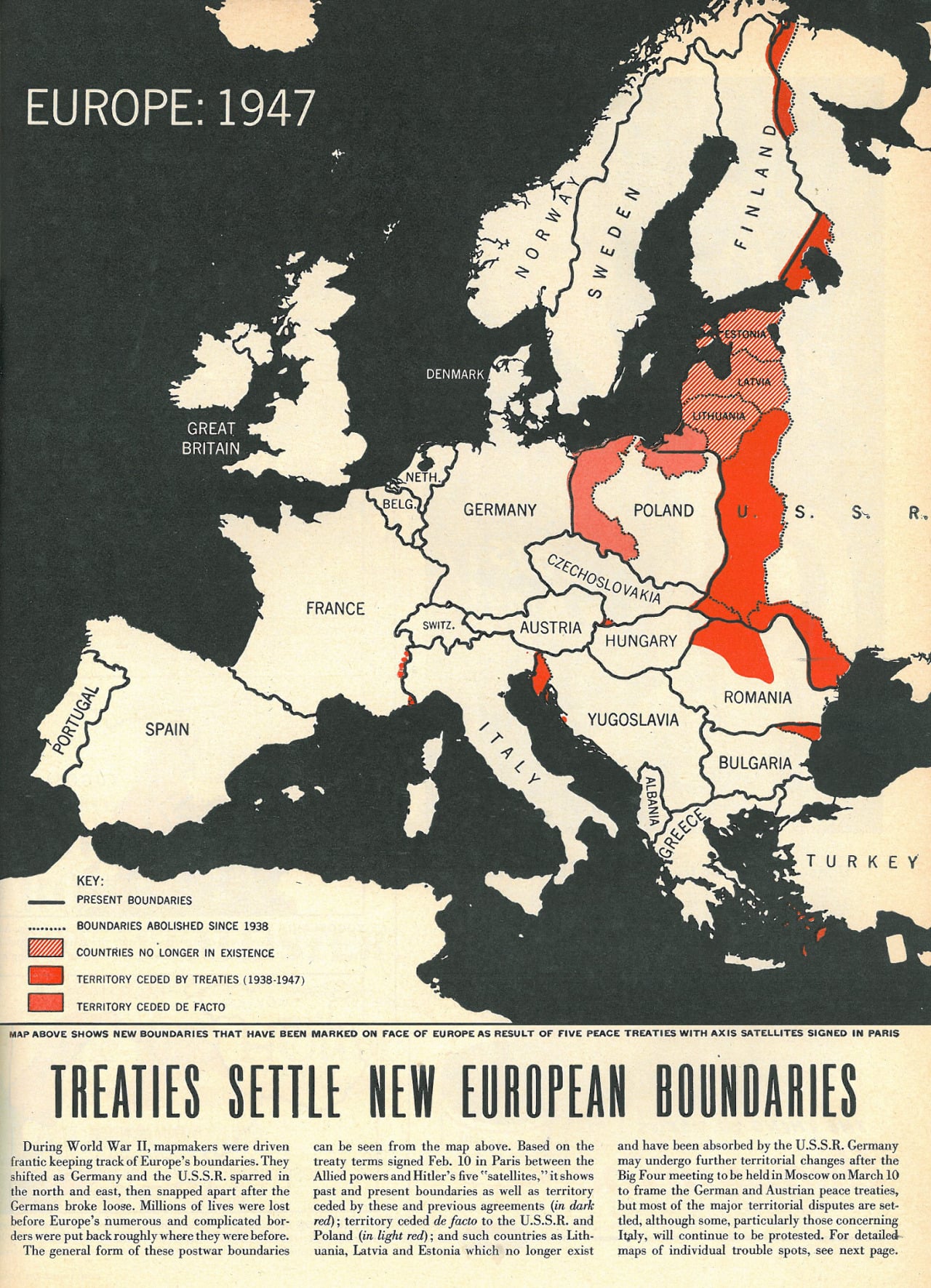 Europe Map 1940 Discover Border Shifts During War Time Period