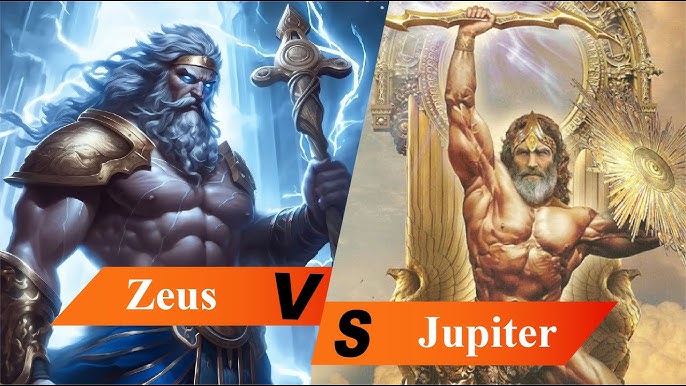 Who wins Zeus vs Jupiter mythical battle top heroes compared
