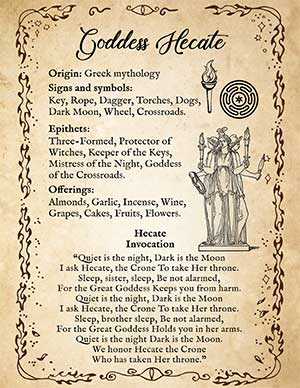 Symbol of Hecate in witchcraft? (Learn rituals and meanings fast)