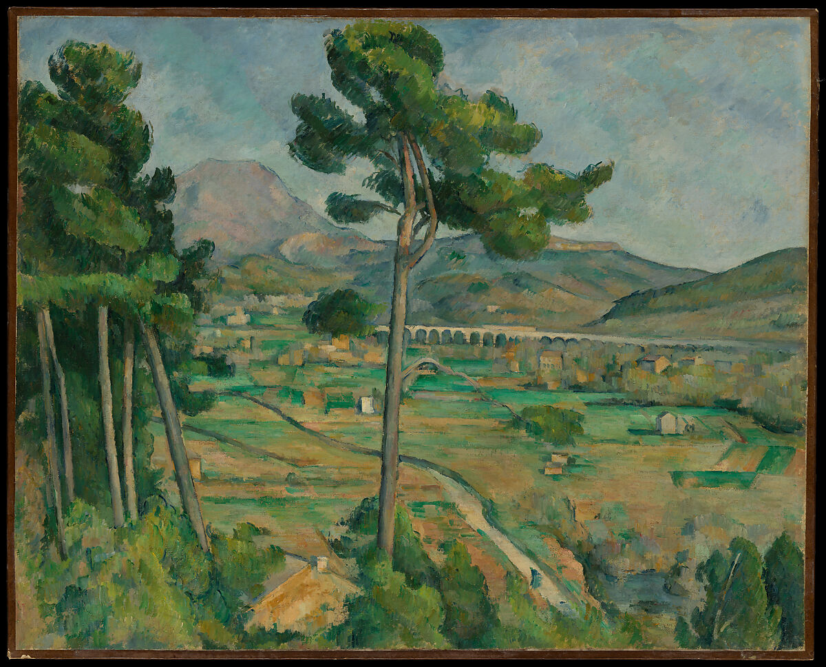 Where see paul cezanne landscape art best museums with his paintings
