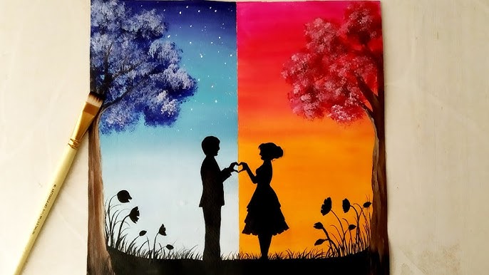 Simple Romantic Encounter Painting DIY Guide Tips and Tricks