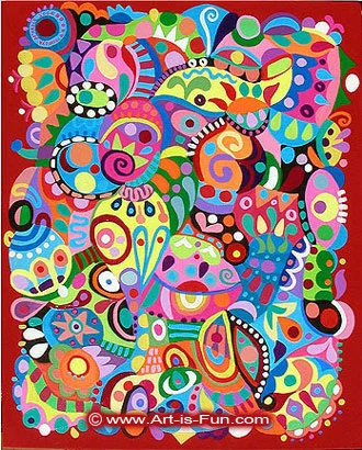 You Can Create Abstract Art Examples Easily? Try Simple Methods!