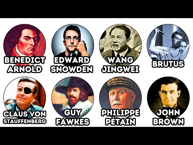 Famous Traitors Uncovered: Learn About Their Shocking Deeds and Downfall